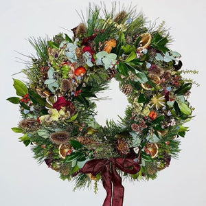 Our pick of this year's best natural Christmas wreaths